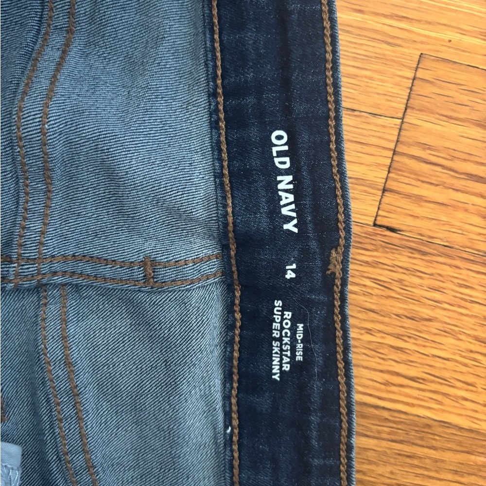 Old Navy Dark Blue Skinny Jeans